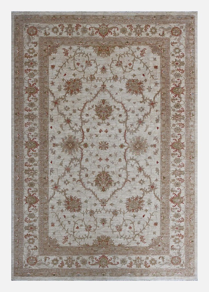 Ziegler Tappeto orientale 200 x 290 Beige (Pakistan) Annodato A Mano