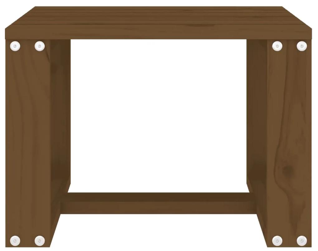 Tavolino da Giardino Miele 40x38x28,5 cm Legno Massello Pino