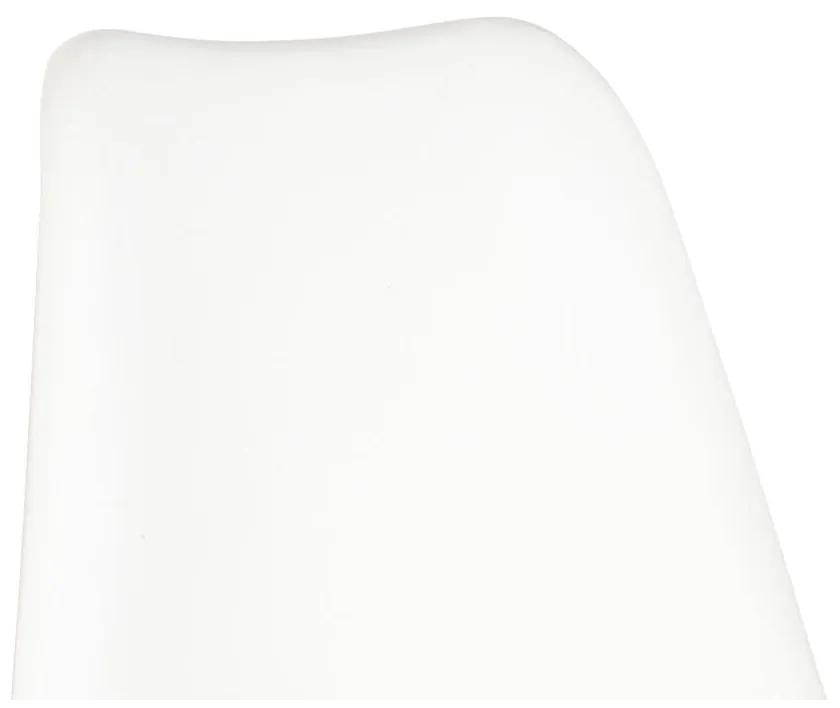 Sgabello DKD Home Decor 48,5 x 55 x 109 cm Bianco Faggio