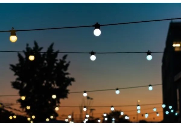 Twinkly TWF020GOP-BEU - Catena decorativa da esterno LED 20xLED 14m IP44 Wi-Fi