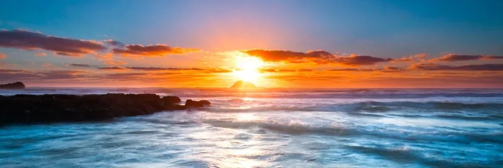 Quadro su tela – Tramonto romantico