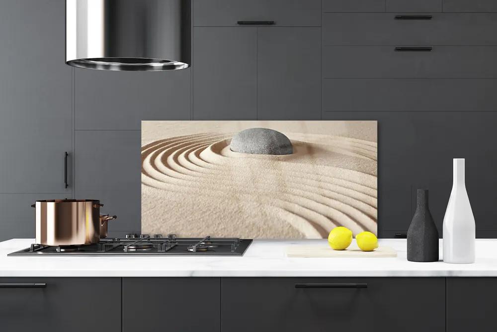 Pannello cucina paraschizzi Arte dell'arenaria 100x50 cm