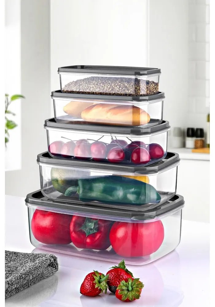 Set di 5 organizer per alimenti - Hermia