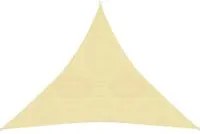 Vela Parasole 160 g/m Beige 4,5x4,5x4,5 m in HDPE