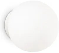 Applique Moderna Mapa Vetro Bianco 1 Luce G9 3W 3000K Luce Calda