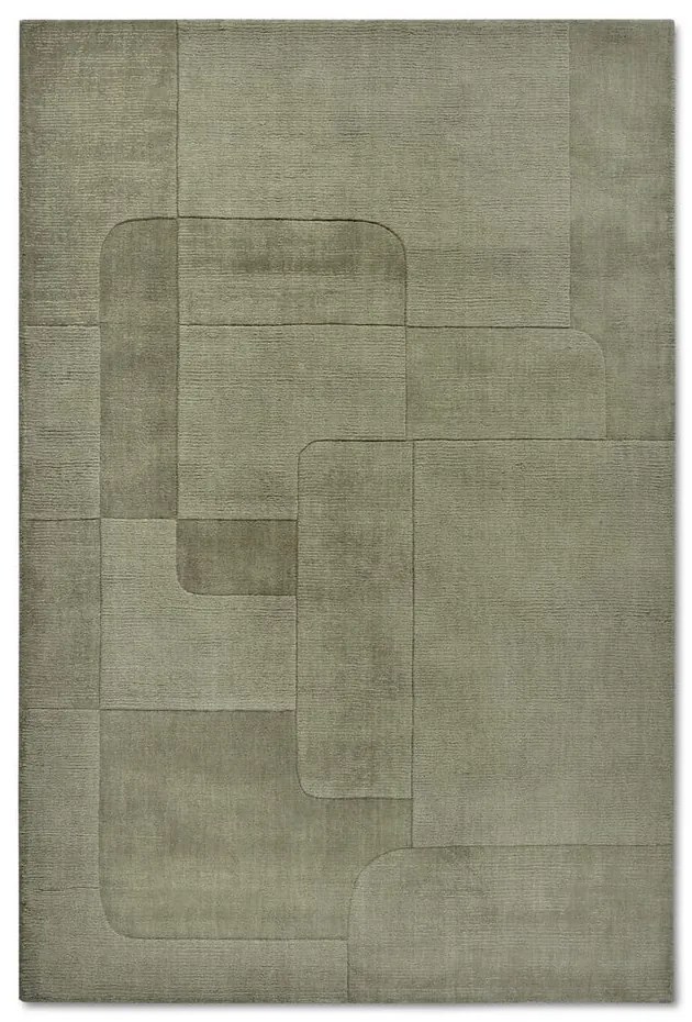 Tappeto verde in lana tessuto a mano 160x230 cm Charlotte - Villeroy&amp;Boch