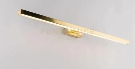 Applique led lancer oro fissaggio parete e specchio 13w 1000lm 4000...