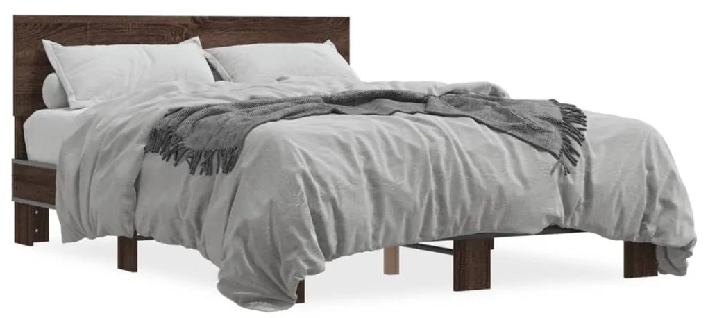 Giroletto Rovere Marrone 140x190cm İn Legno Multistrato Metallo /