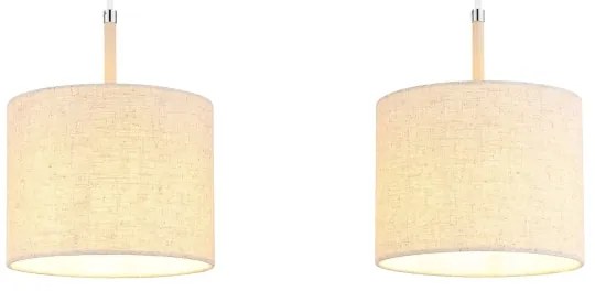 Globo 15968-3H - Lampadario sospeso con cavo DELEON 3xE27/40W/230V