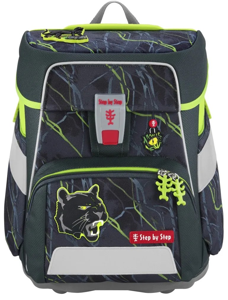 Zaino scuola SPACE - set 5 pezzi, Step by Step Danger Cat Chiko