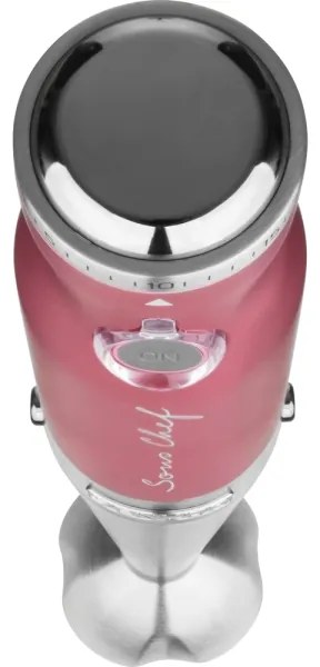 Sencor - Frullatore a immersione 4in1 1200W/230V acciaio inox/rosa