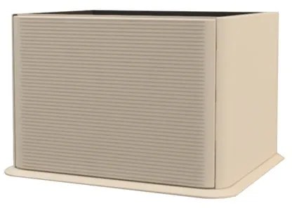 Mobile da bagno sotto lavabo Bohemia cotone laccato opaco L 64 x H 42 x P 50 cm 1 cassetto, lavabo non incluso