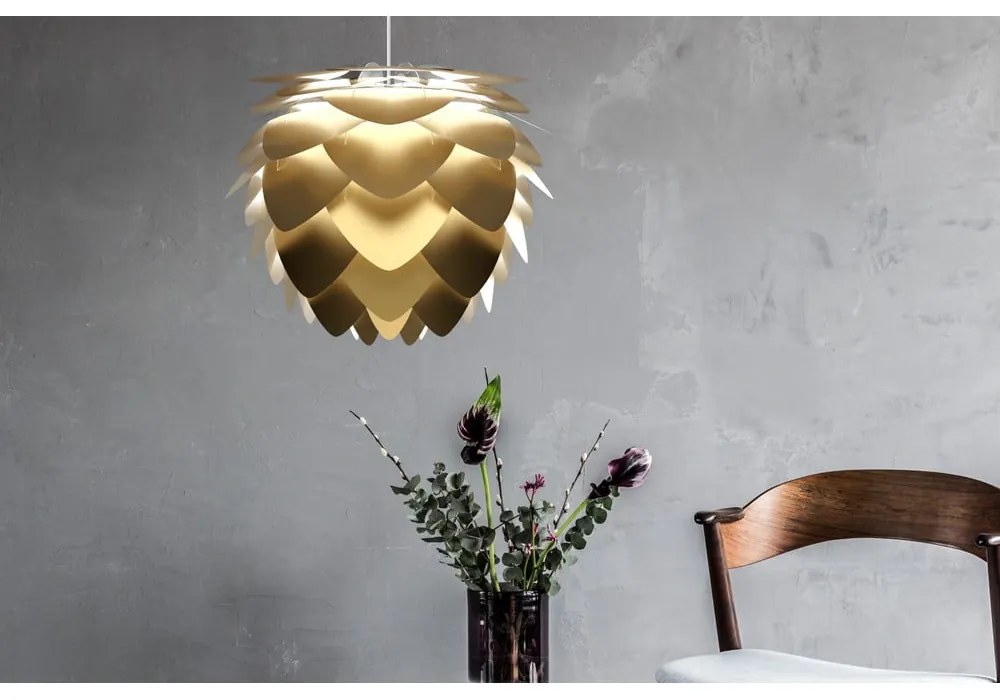 Paralume color oro ø 59 cm Aluvia - UMAGE