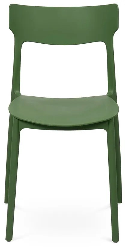 Sedia da esterno verde in plastica Biá – Bonami Essentials