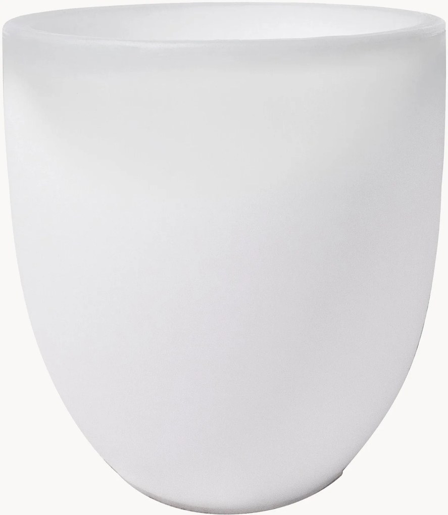 Portavaso solare a LED Shining Curvy Pot