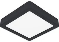 Plafoniera Moderna Fueva 5 In Acciaio Nero Luce Led 11W 3000K Ip20