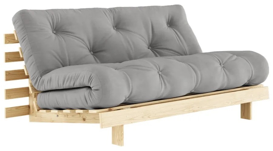 Divano grigio allungabile 160 cm Roots – Karup Design