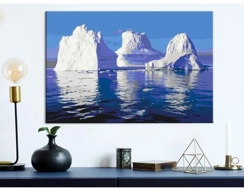 Quadro fai da te Iceberg