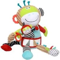 Scimmia Peluche Gioca e Impara per Bambini con Suoni Dolce Multicolor