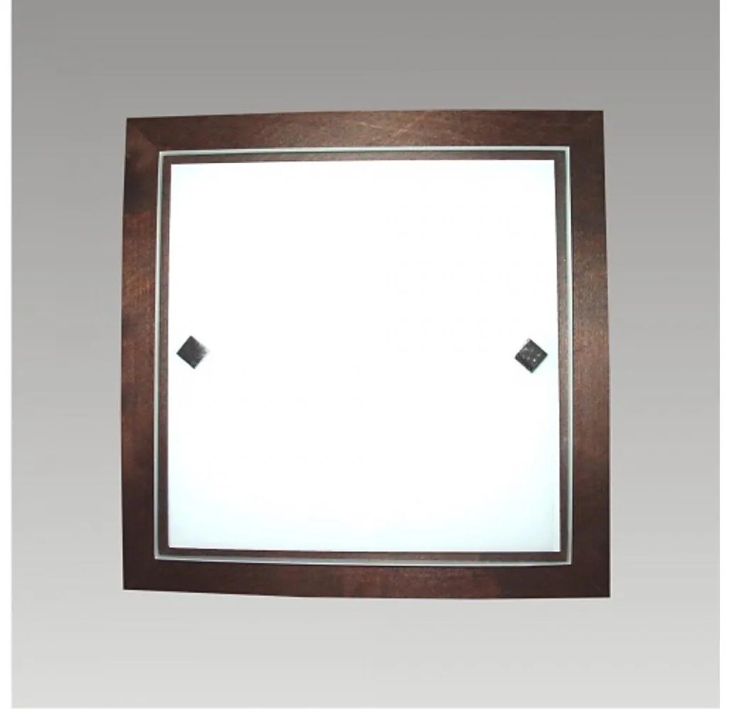 Plafoniera ZORBA 2xE27/60W wenge