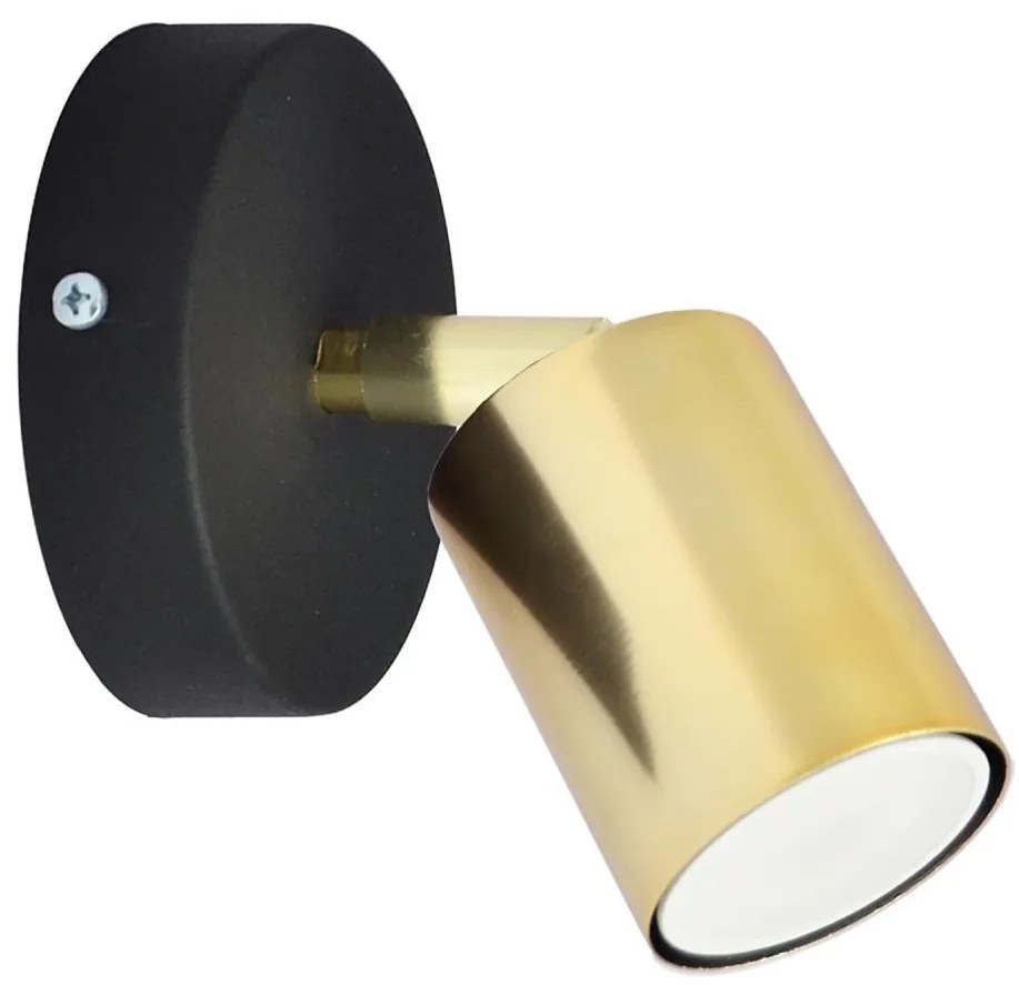 LED Faretto da parete TUNE 1xGU10/4,8W/230V oro/nero