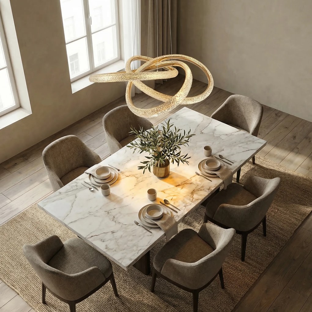 LAMPADA A SOSPENSIONE DA SOFFITTO G153-CP GOLD