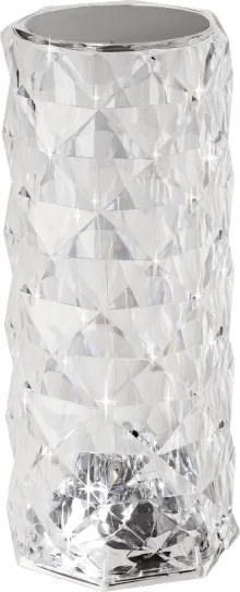 Eglo 75816 - Lampada da tavolo ricaricabile LED RGB dimmerabile LUCIGNANO LED/800 mAh trasparente