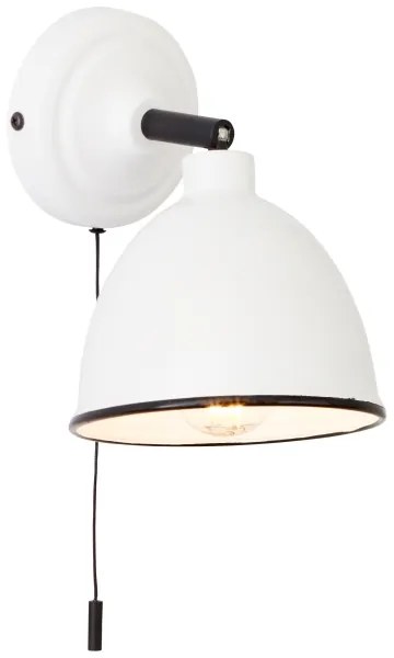 Brilliant - Faretto da parete TELIO 1xE14/28W/230V bianco