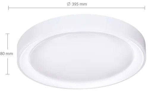Brilagi-LED RGB Lampada dimmerabile FLOCO LED/30W/230V Wi-Fi Tuya + LED/6W + telecomando