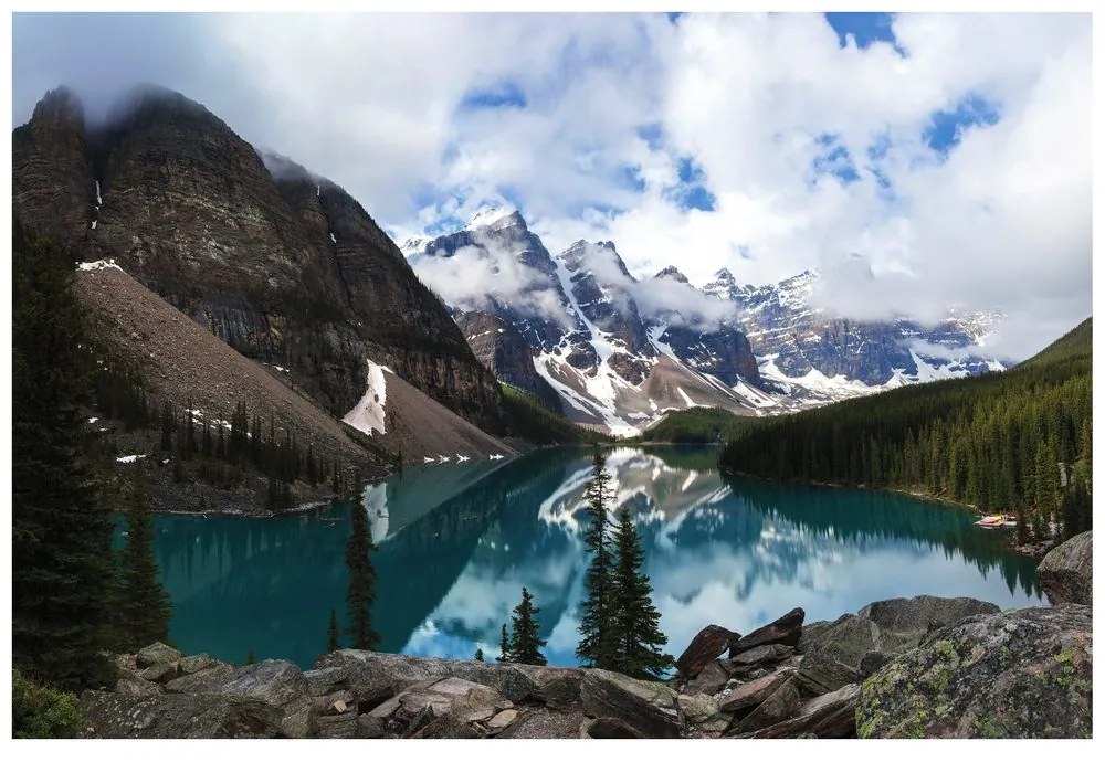 Carta da parati – Splendido paesaggio montano