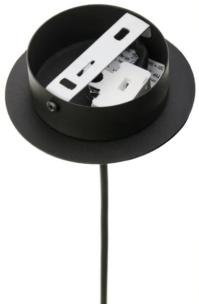 Jupiter 2003 - Lampadario a sospensione con filo ALAS 1xGU10/10W/230V nero/oro