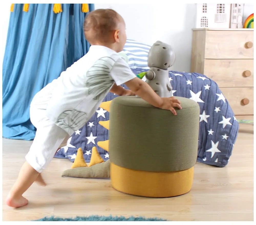 Pouf verde per bambini Moouv - Artie