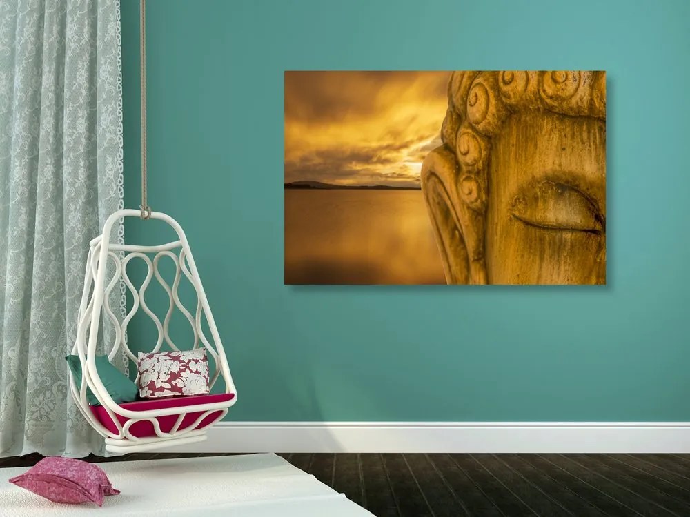 Quadro su tela – Dettaglio di Buddha
