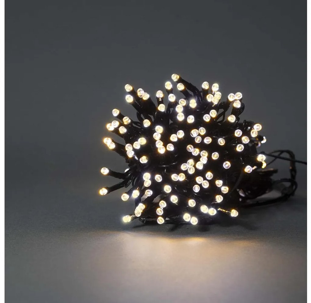 Nedis WIFILX01W200-LED Catena di Natale 200xLED/8 funzioni 25m IP65 Wi-Fi Tuya caldo