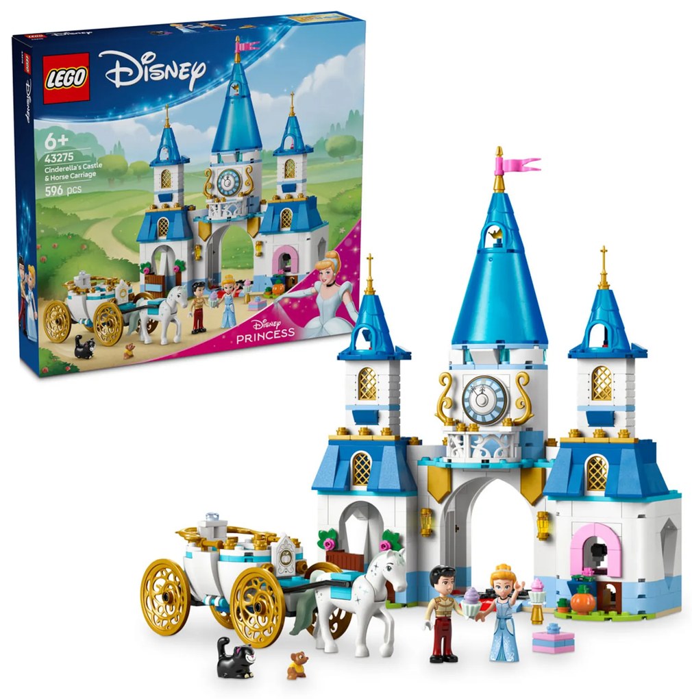 Castello e carrozza di Cenerentola Lego Disney