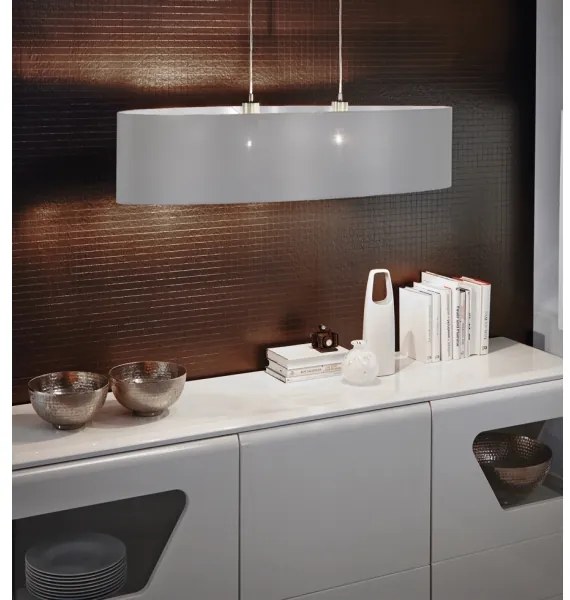 Eglo 31586 - Lampadario a sospensione con filo PASTERI 2xE27/60W/230V