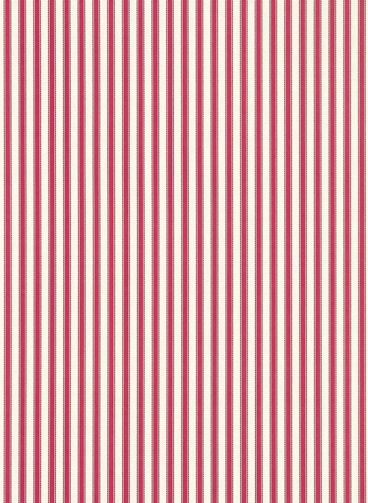 Sanderson Tapete Pinetum Stripe - Mulberry