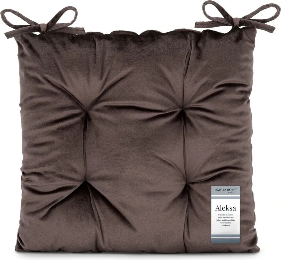 Cuscino per sedia in velluto 40x40 cm Aleksa – Restilo
