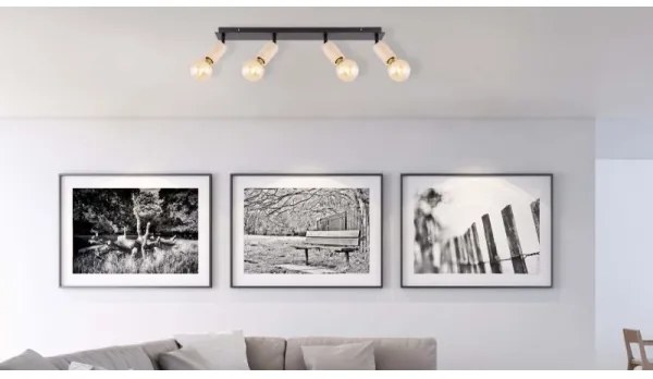 Globo 54032-4 - Faretto JOSEBA 4xE27/60W/230V