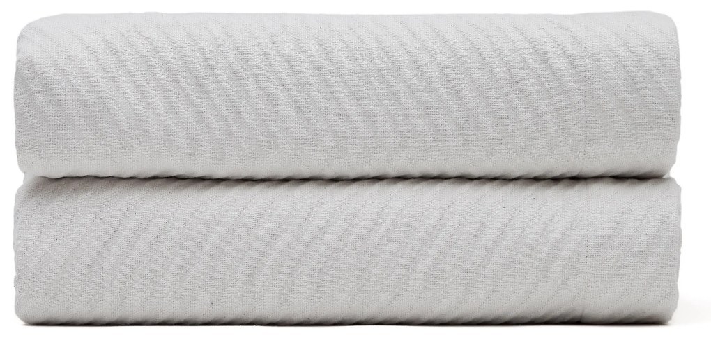 Kave Home - Copriletto Berga in cotone bianco per letto da 150/160 cm