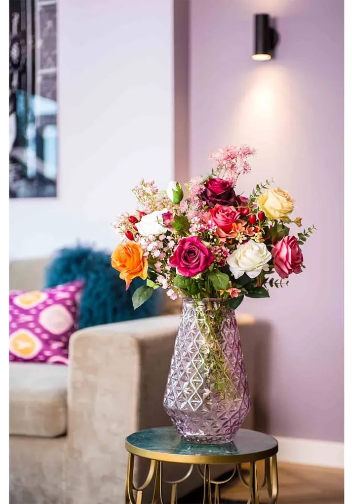 Bouquet Artificiale Flame Roses /