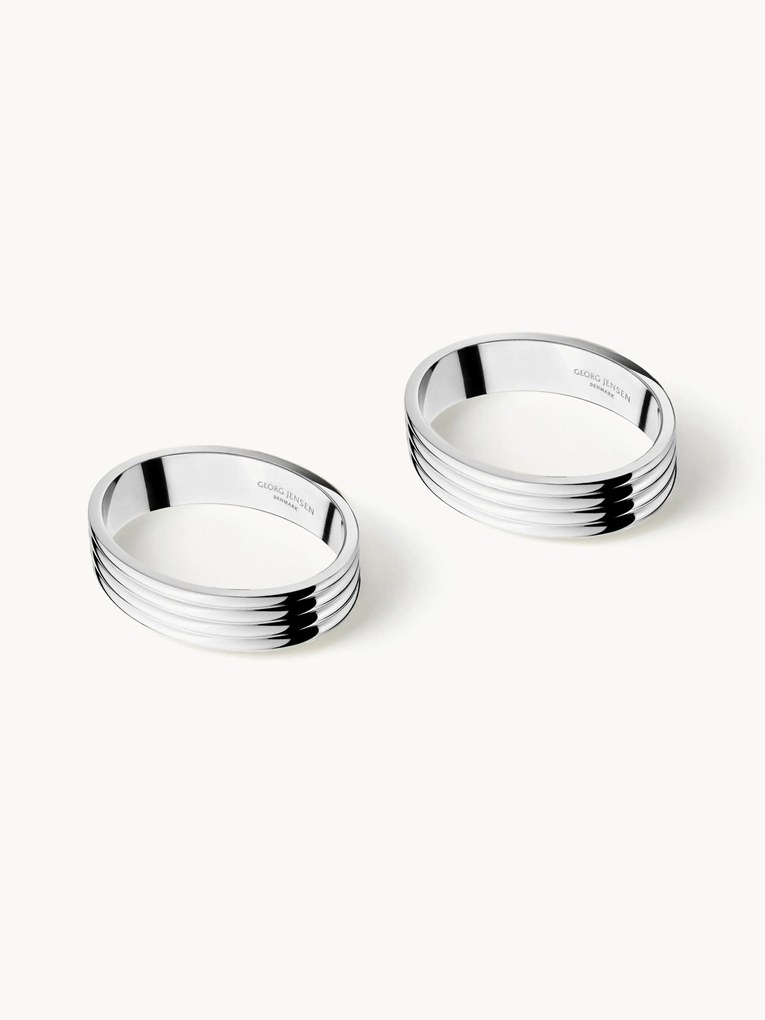 Portatovaglioli in acciaio inox Bernadotte 2 pz