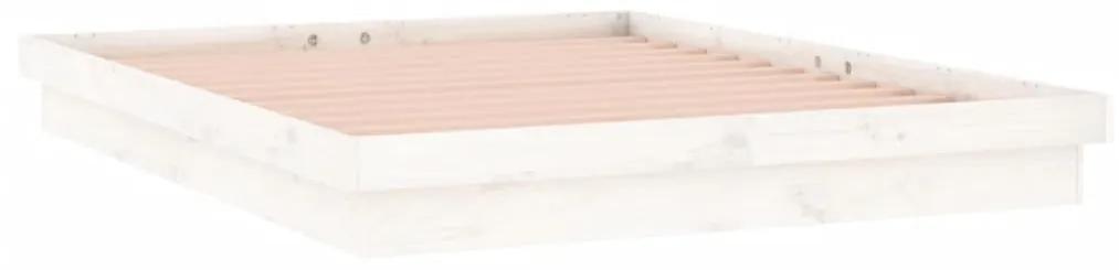 Giroletto led bianco 135x190 cm double in legno massello