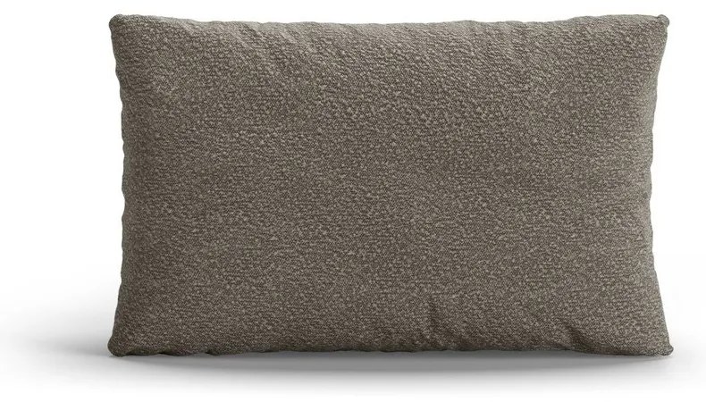 Cuscino per divano grigio con rivestimento in bouclé Poppy – Micadoni
