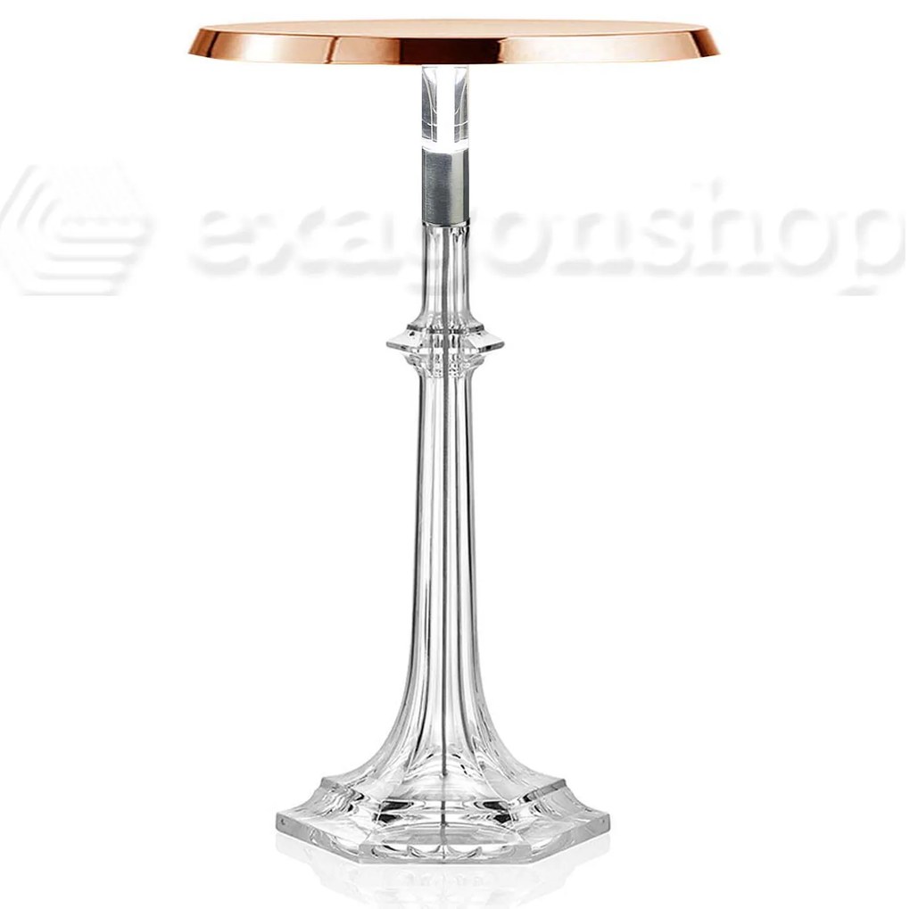 Flos Bon jour Versailles Lampada da tavolo 42 cm a luce diffusa Rame