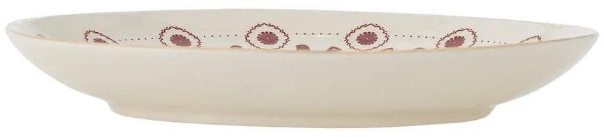 Piatto da dolce color crema in gres a tema natalizio ø 16 cm Jolly – Bloomingville