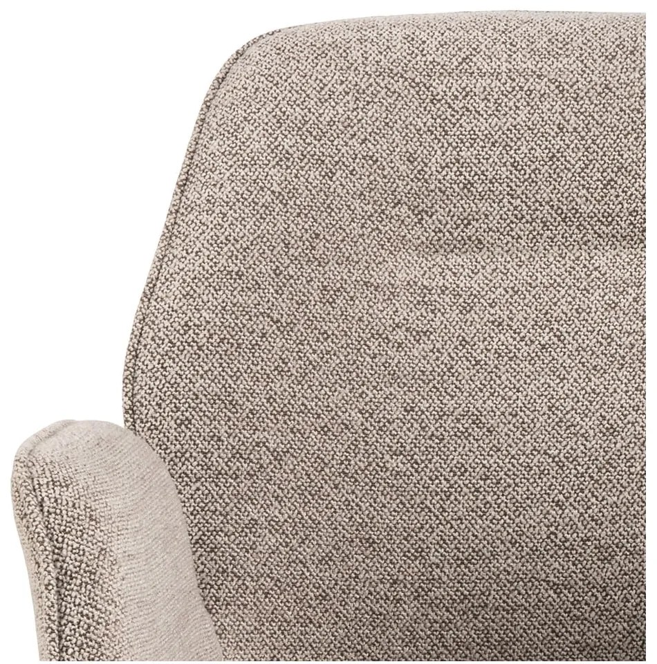 Sedia da pranzo grigio scuro in imbottito Aura – Actona