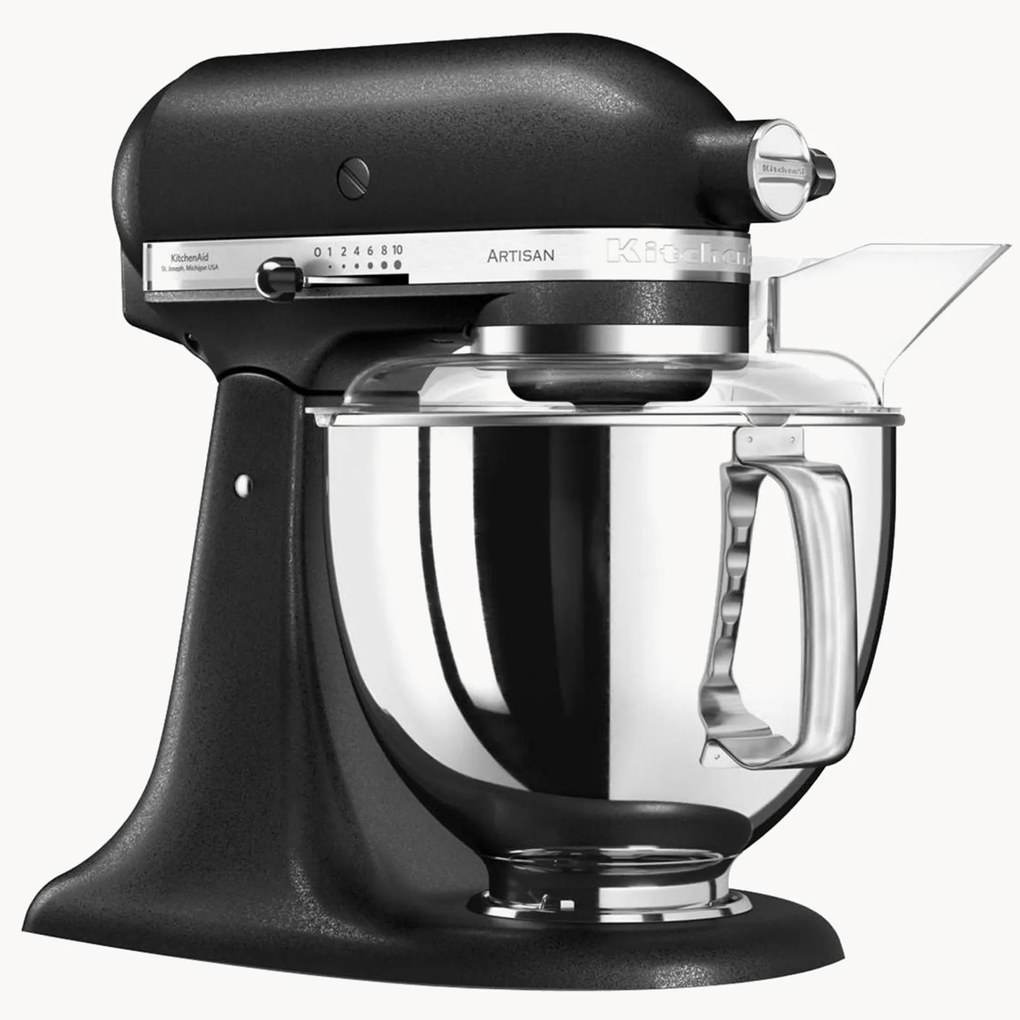Robot da cucina con ciotola inclinabile Artisan, 4,8 l, set da 8