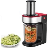 Spiralizzatore di verdure affetta verdure / 3 lame intercambiabili incluse / 80W / 1.2L Sogo