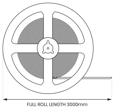 LED RGBW Striscia bagno dimmerabile LED/7,5W/12V IP65 3m Wi-Fi Tuya
